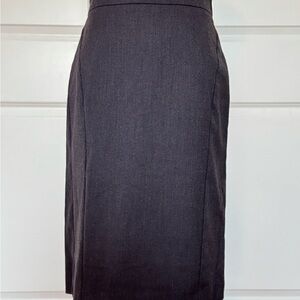 Ann Taylor Dark Charcoal Pencil Skirt